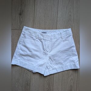 Express Women's White Shorts